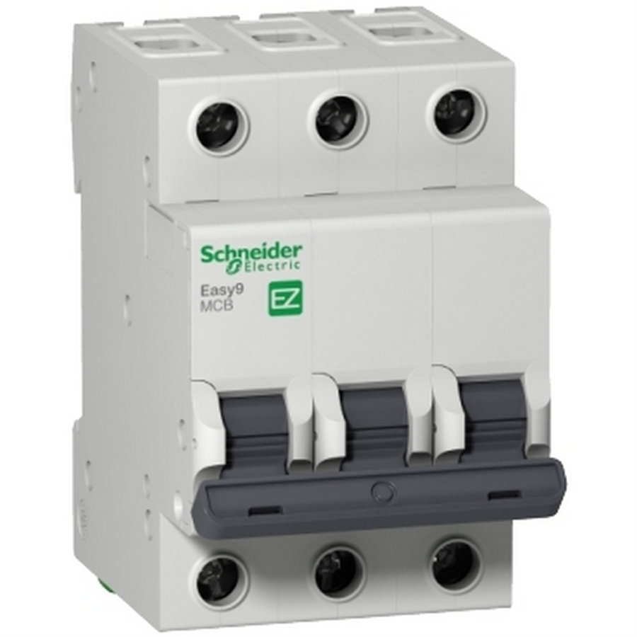 SCHNEIDER SCHEZ9F43320 Easy9 3P 20A, 3kA C Eğrisi Otomat
