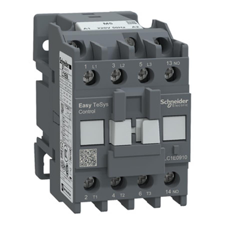SCHNEIDER SCHLC1E0910M5 EasyPact TVS Kontaktör 3P 9A 220VAC 50Hz 1NA
