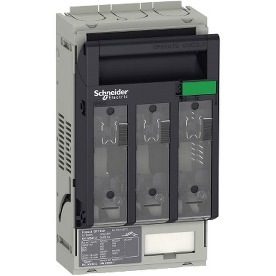 SCHNEIDER SCHLV480801 ISTF160 FUSE-SWITCH FIXED M8 TERMINALS