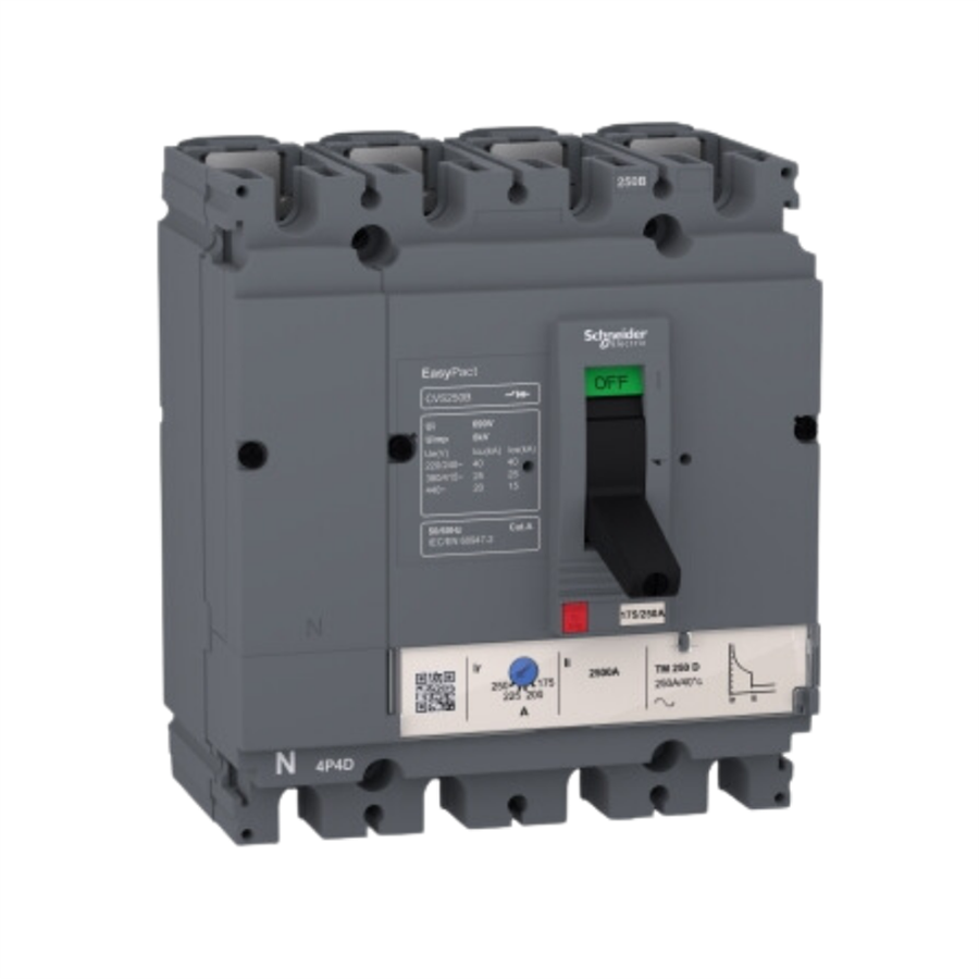 SCHNEIDER SCHLV525312 CVS250B TM200D 4P3D