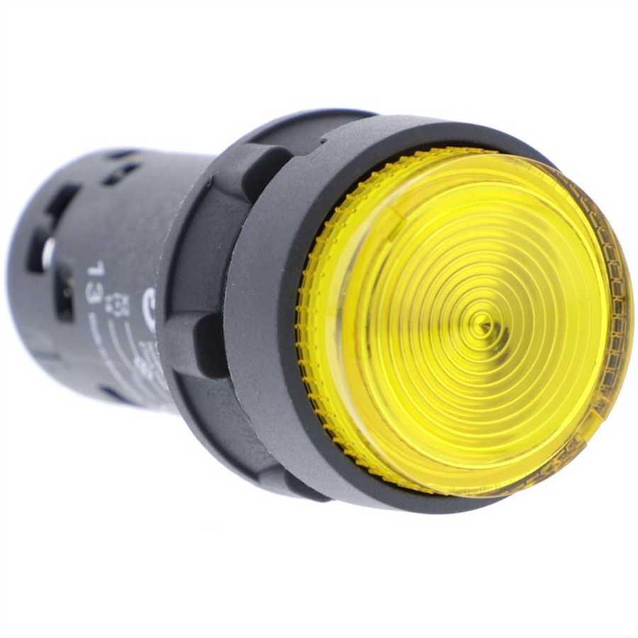 SCHNEIDER SCHXB7NW38M1 LEDLİ IŞIKLI YAYLI BUTON SARI 1NA