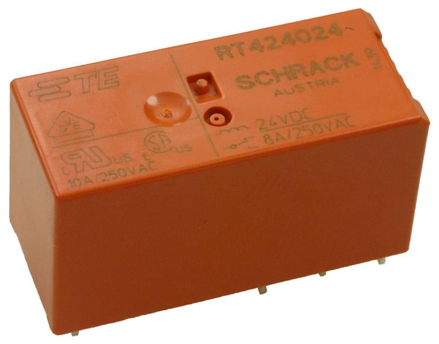 SCHRACK RL6-1393243-8 RT 424024 024DC 2K 08A PCBRÖLE