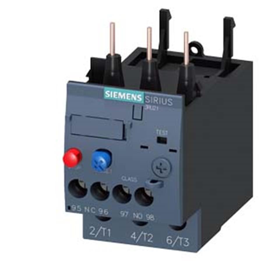 SIEMENS SMS3RU2126-4CB0 3RU2 SIRIUSFAZ KORUMALI 1NO+1NC YARDIMCI KONTAKLI