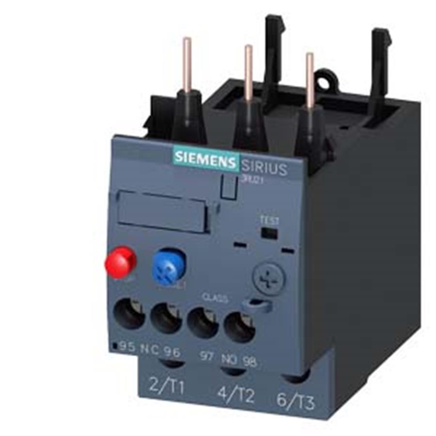 SIEMENS SMS3RU2126-4NB0 3RU2 SIRIUSFAZ KORUMALI 1NO+1NC YARDIMCI KONTAKLI