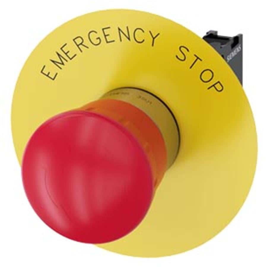 SIEMENS SMS3SU1150-1HB20-1CG0 Sirius ACT Metal Çevir-Kur 1NC “EMERGENCY STOP” pl