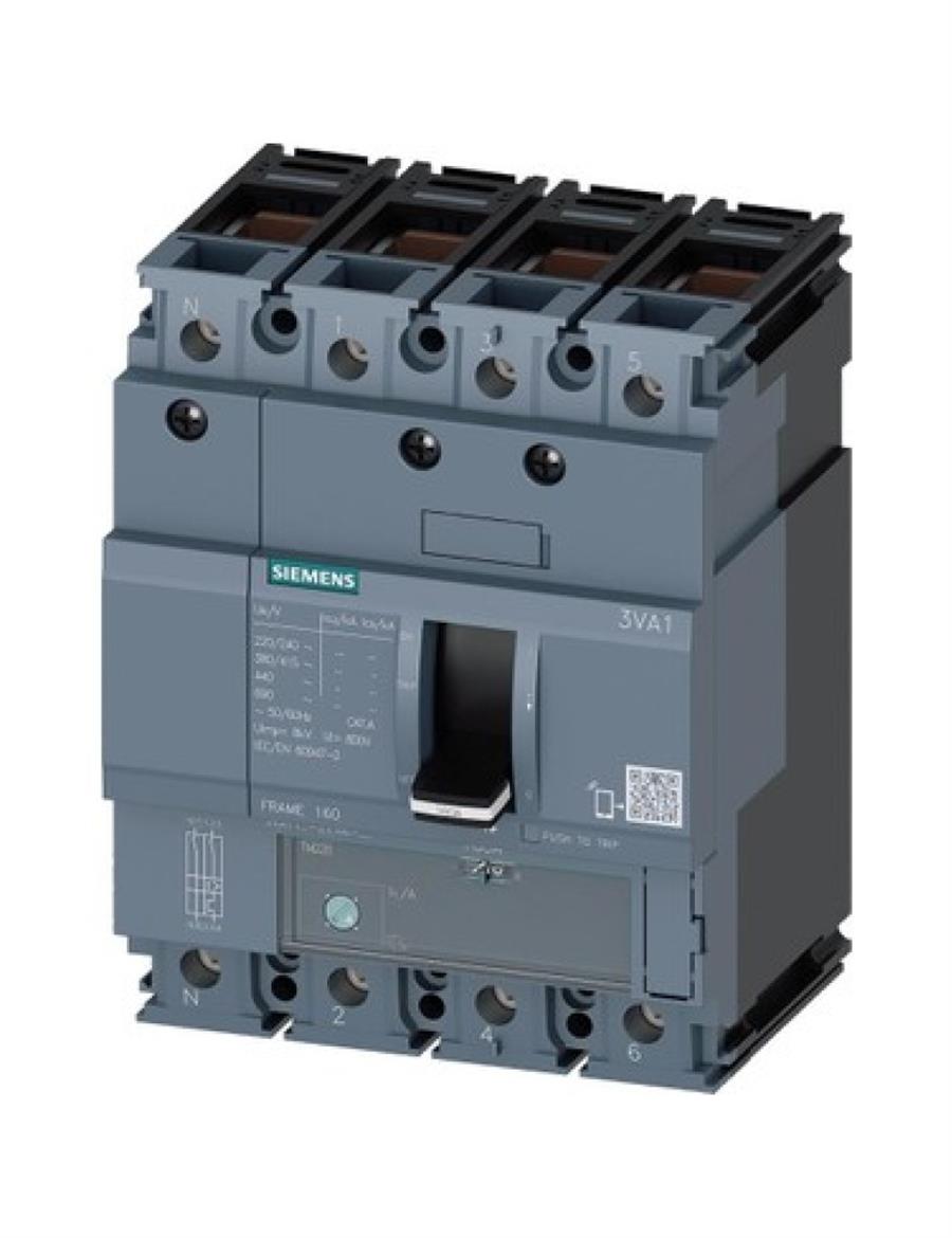 SIEMENS SMS3VA1110-4EE46-0AA0 SENTRON SERİSİ KOMPAKT TİP GÜÇ ŞALTERİ;3VA11,36kA,