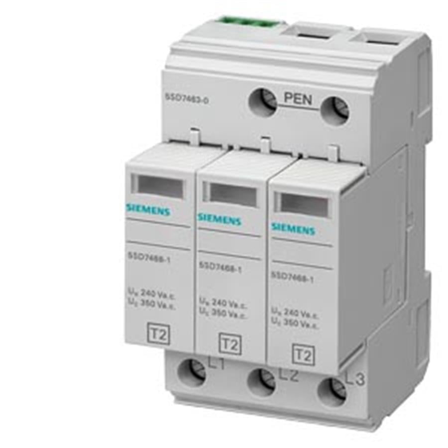 SIEMENS SMS5SD7463-0 C SINIFI 3 KUTUPLU TN-C SİSTEMLERİ İÇİN 3+0 DEVREL