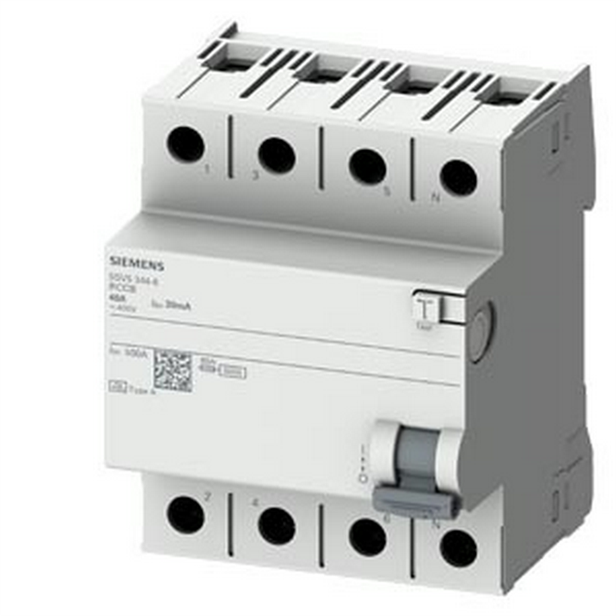 SIEMENS SMS5SV5342-6 KAÇAK AKIM RÖLESİ 25A 400V 30mA