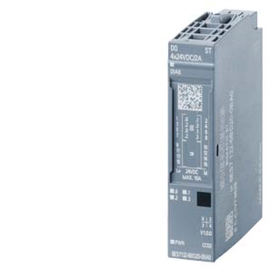 SIEMENS SMS6ES7132-6BD20-0BA0 ET 200SP DQ 4 x 24V DC / 2A BU