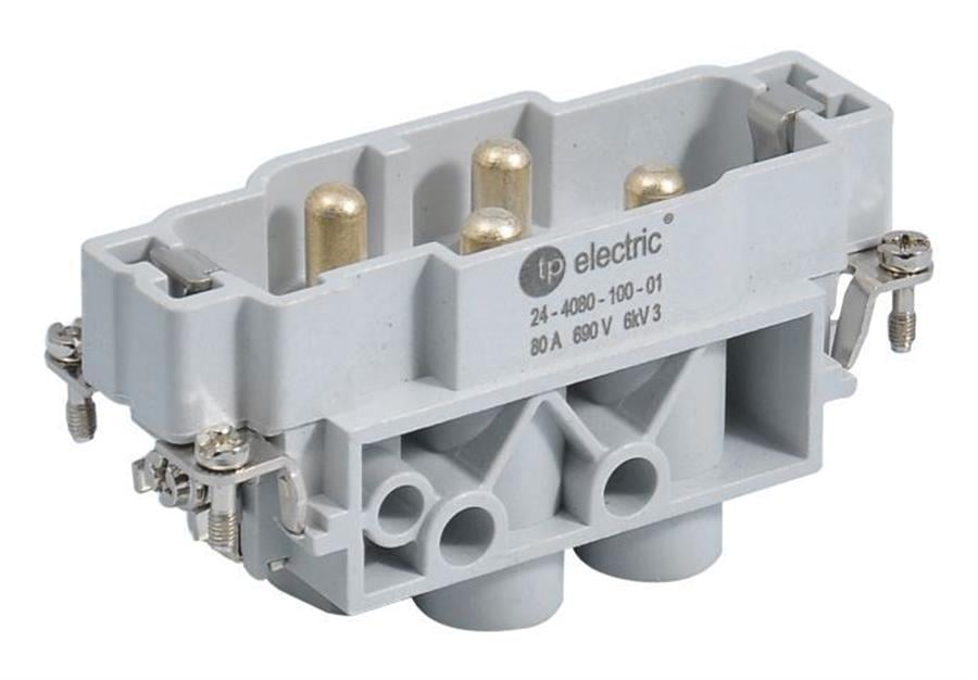 TP ELEKTRİK TP-24-4080-100-01 4/0x80A / Fiş Çekirdek - Vidalı Bağlantı
