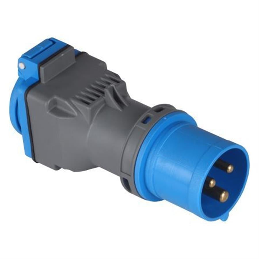 TP ELEKTRİK TP-3120-700-0900 CEE 3x16 DIN Pano Prizi Dönüştürücü