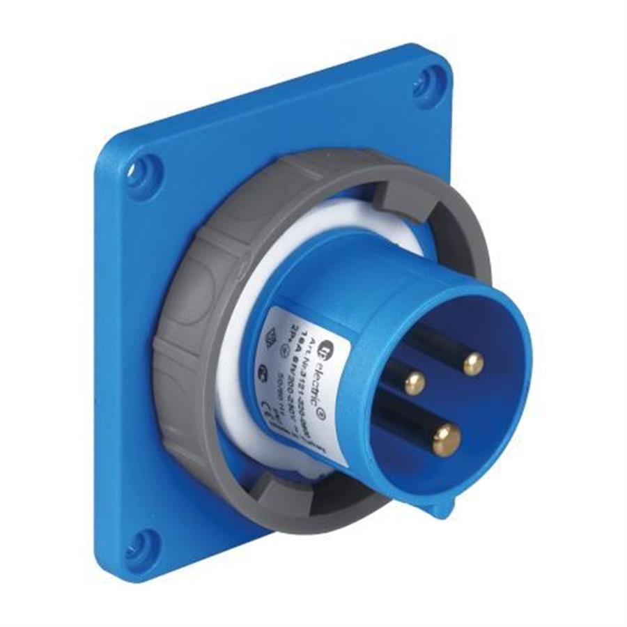 TP ELEKTRİK TP-3121-320-0900 Makine Fişi (düz) (83x90)