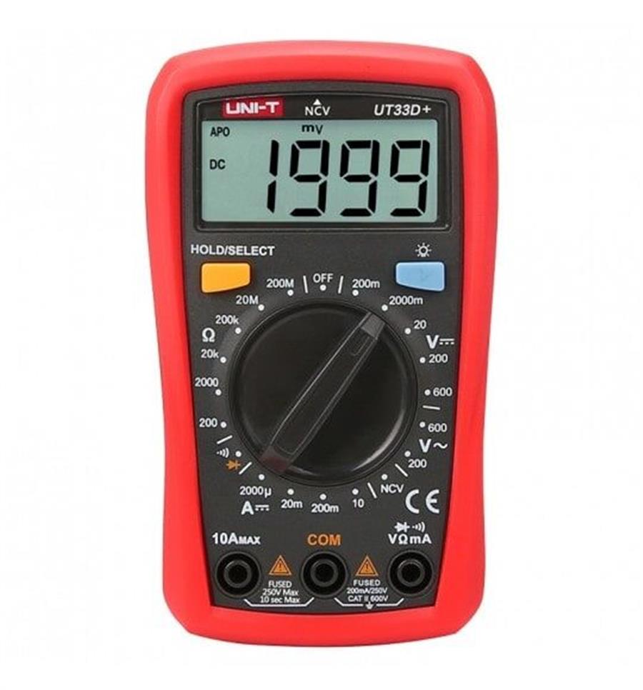 UNI-T UNI-T-UT-33D D+ MULTİMETRE