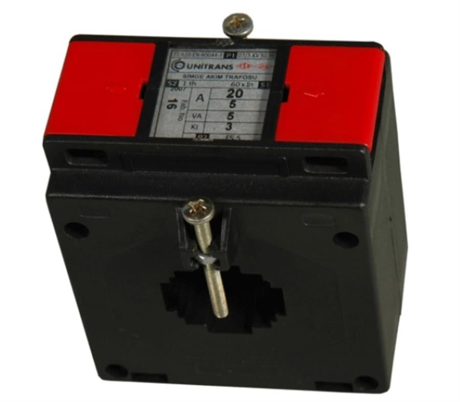 UNITRANS UN-410-800 800/5 CL:0,5 10 VA Akım Trafosu