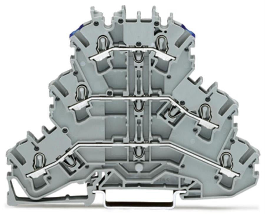 WAGO WAGO-2002-3203 3 Katlı Klemens 2,5mm² EX Push-in CAGE CLAMP