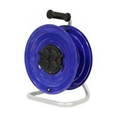 BEMİS BMS-BM2-3103-0000 1/16A. 4 Prizli Metal Makara 3x1,5mm TTR 50m. Kapa