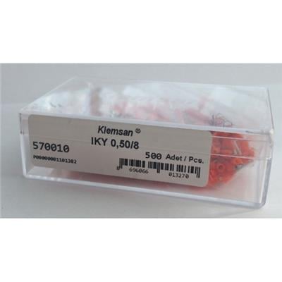 KLEMSAN KLM570010E IKY 0,50/8 ECO TURUNCU TEK GİRİŞ YÜKSÜK