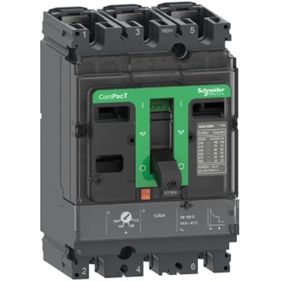 SCHNEIDER SCHC16N3TM125 NSX160N  TM125D   50kA