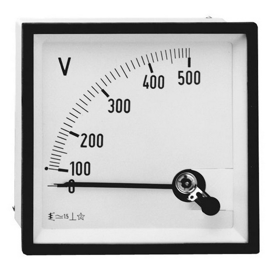 ALCE ALC-0047 72X72 500V VOLTMETRE