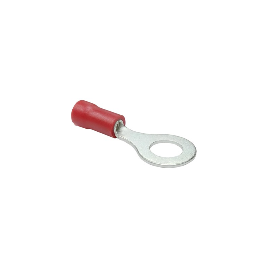 ANİPA A030100401 AYK-401 YUVARLAK KABLO UCU 0.5-1.5 mm² M4 KIRMIZI
