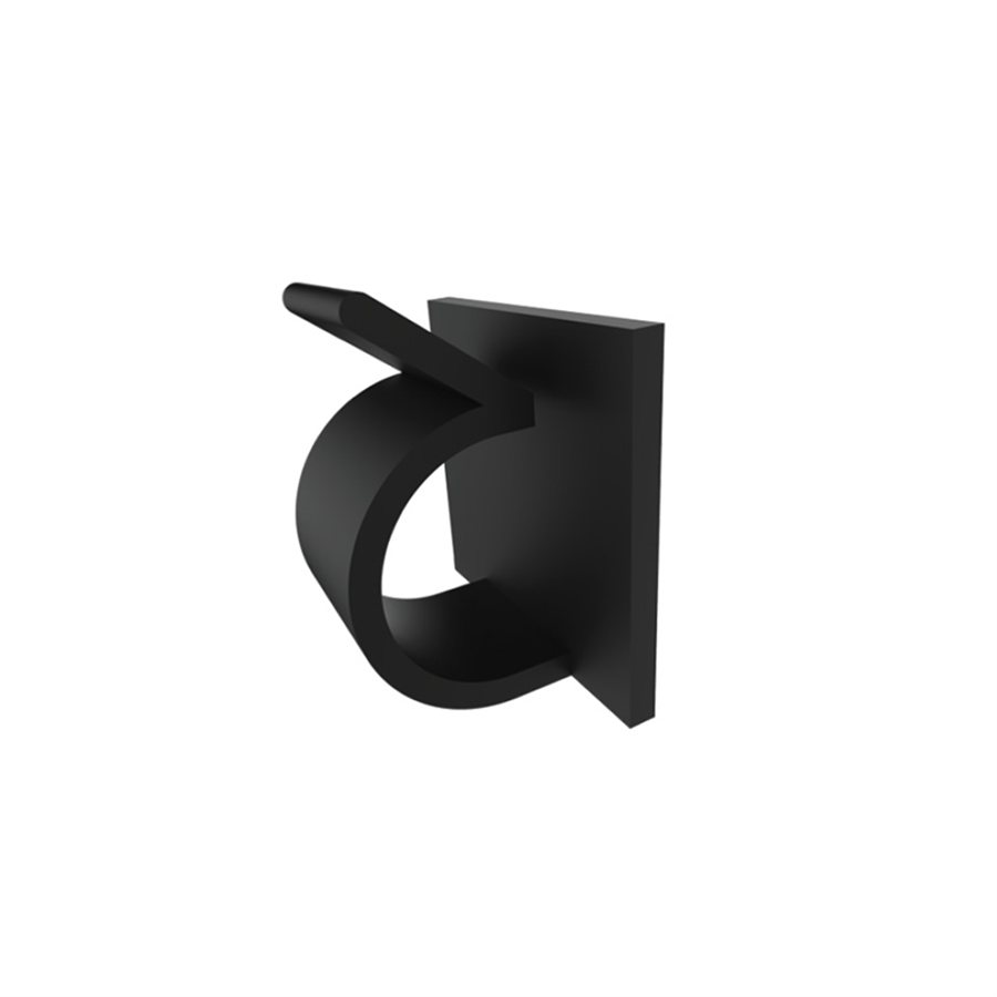 ANİPA A032822512 AYKS 2 Y.KROŞE SİYAH Ø12mm(ANAHTAR ASKI) 25x25mm