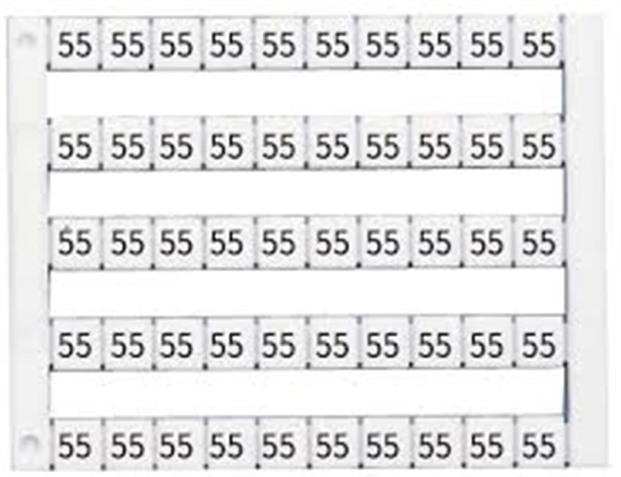 ANİPA A060101011 AD 5X5 (1-10) Klemens Etiketi