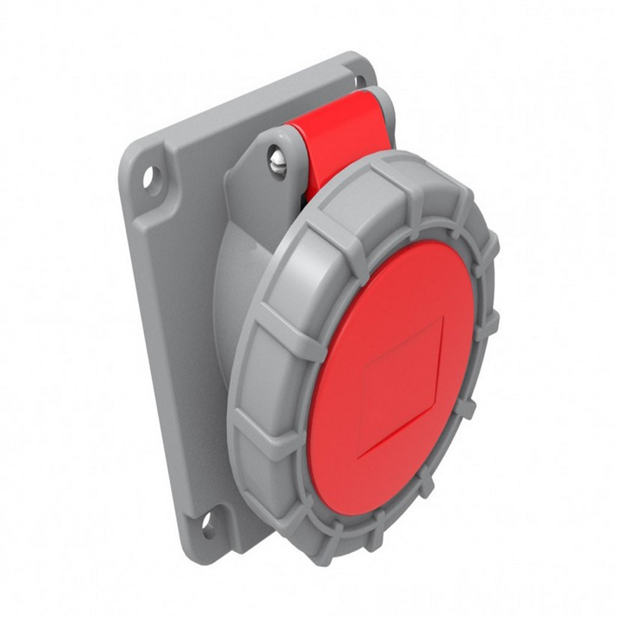 BEMİS BMS-BC1-1504-7420 4/16A. 45° Eğik Makine Priz