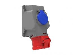 BEMİS BMS-BC1-3505-2537 5/32A. 90° Eğik P. Prizli Duvar Priz