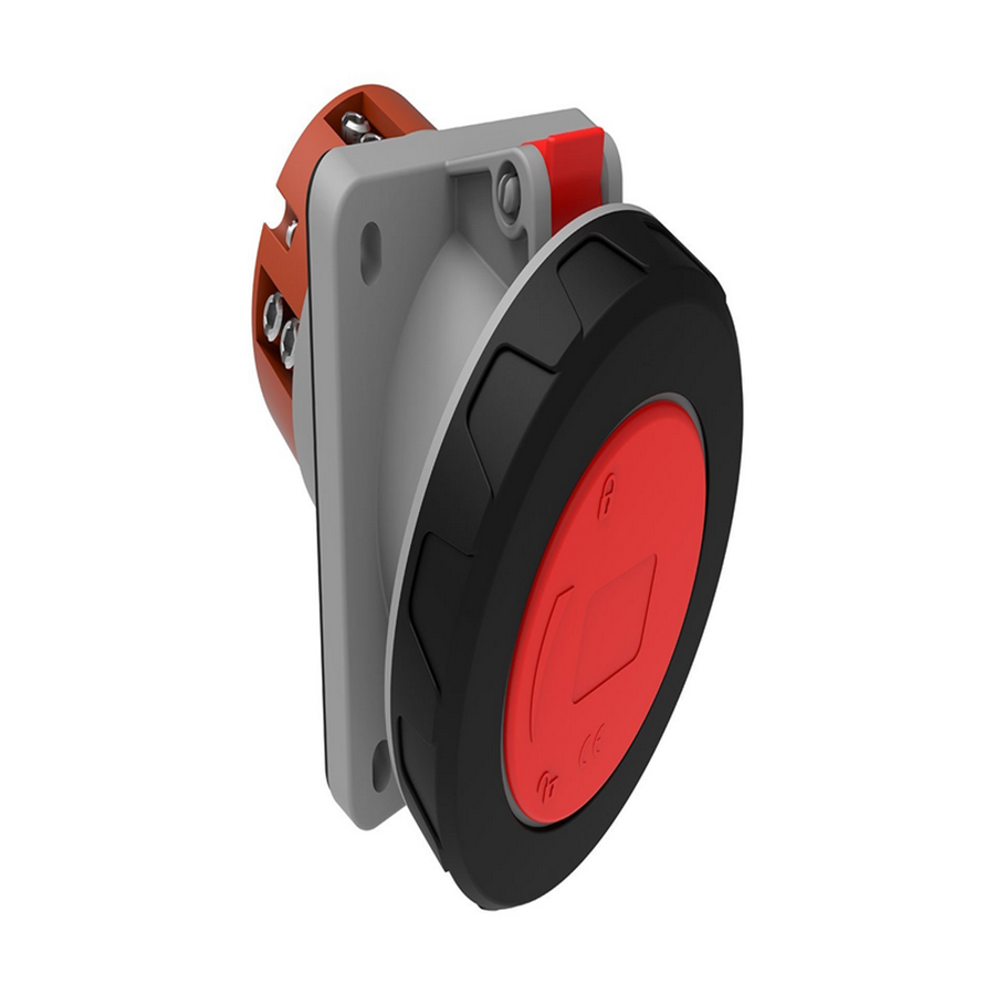 BEMİS BMS-BC1-6504-7420 4/125A. 45° Eğik Makine Priz