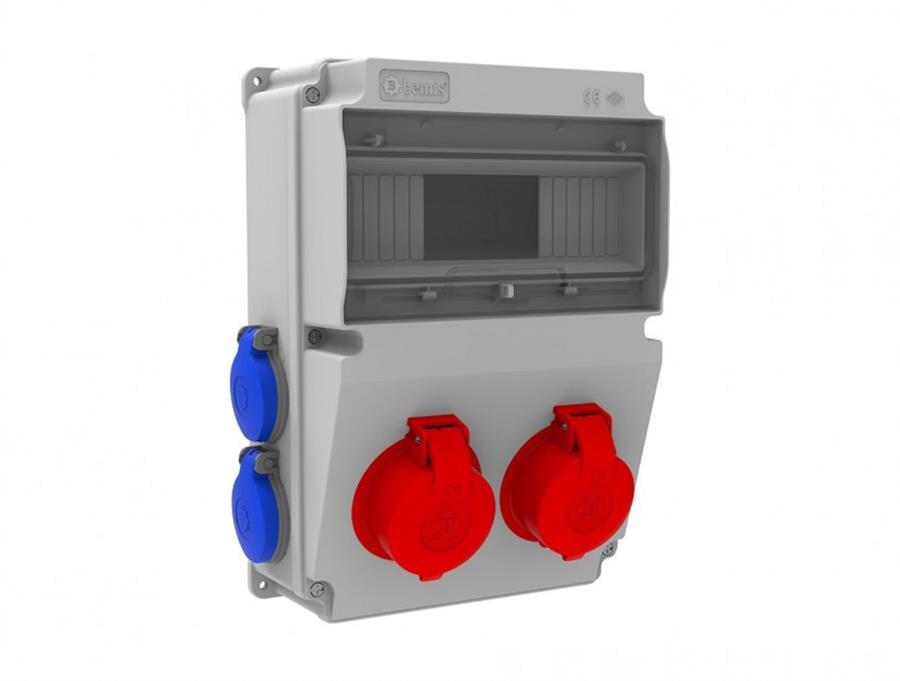 BEMİS BMS-BD2-2205-4020 3/25A.380V.2AD ÖN-1/16A.220V.4AD YAN