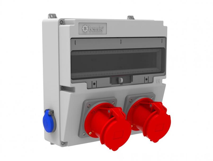 BEMİS BMS-BD4-2249-2020 5/63A.380V.2AD-1/16A.220V.2AD YAN