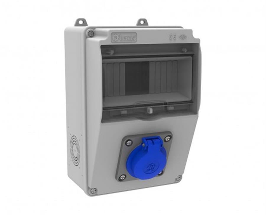 BEMİS BMS-BD5-2134-4020 5/32A. 380V. 1 Ad. Ön - 1/16A. 220V. 2 Ad. Yan - 1