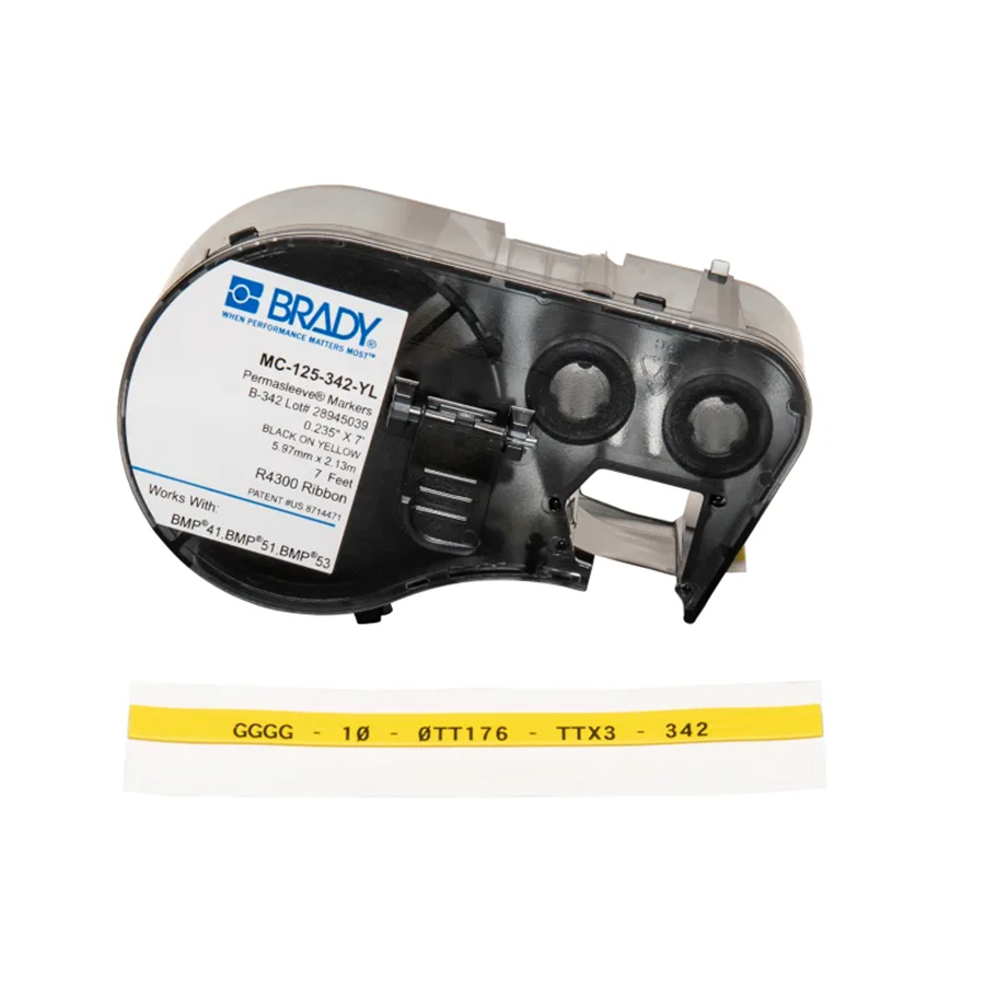 BRADY BRD-Y1177618 MC-125-342-YL