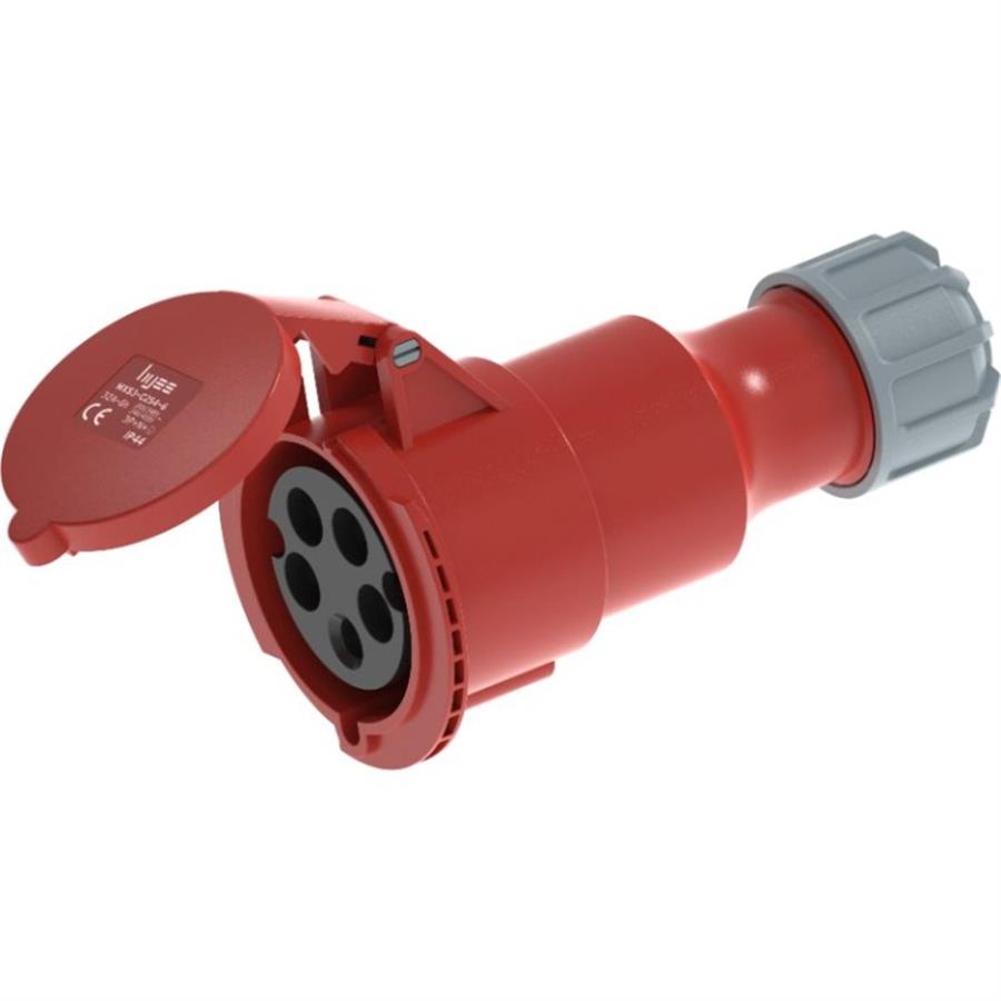 BYES BYES-BY50-146 4/32A. 90° Eğik Duvar Priz