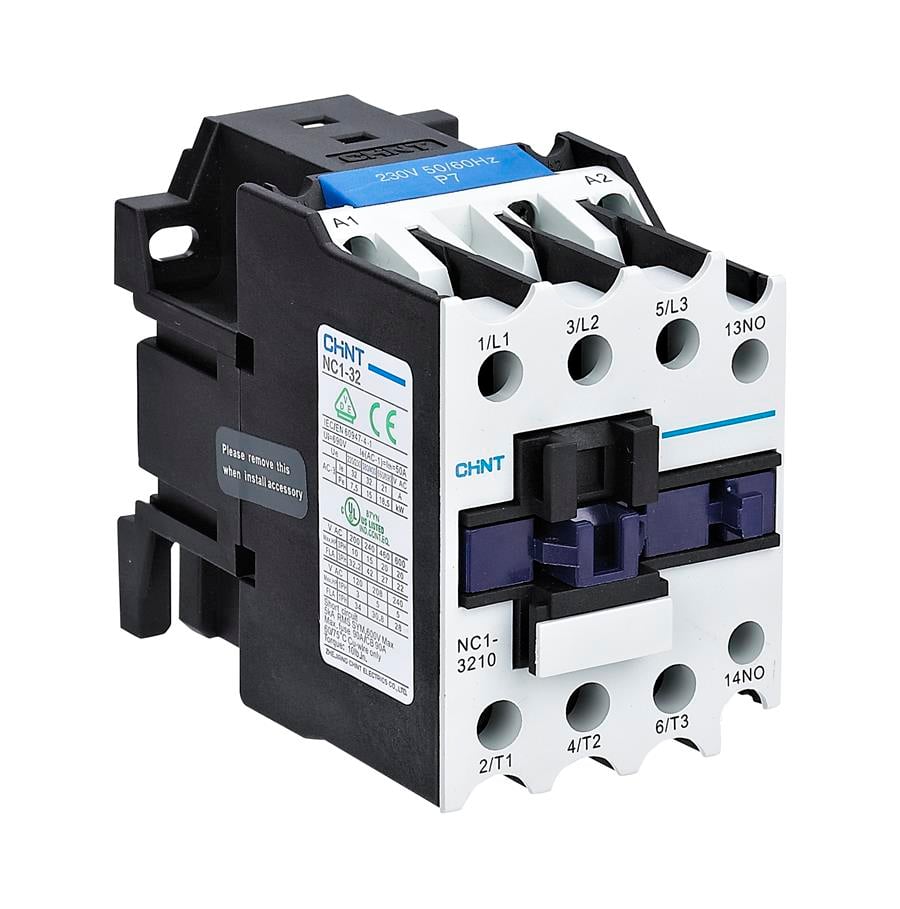 CHINT CHİNT-242040 NC8 MİNİ KONTAKTÖR 9A DC24V BOBİN 1NC