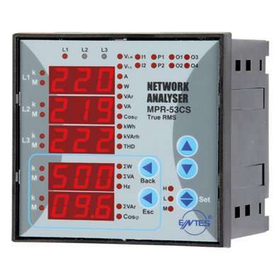 ENTES ENTM1162 MPR-53S-96-CT25 ŞEBEKE ANALİZÖRÜ