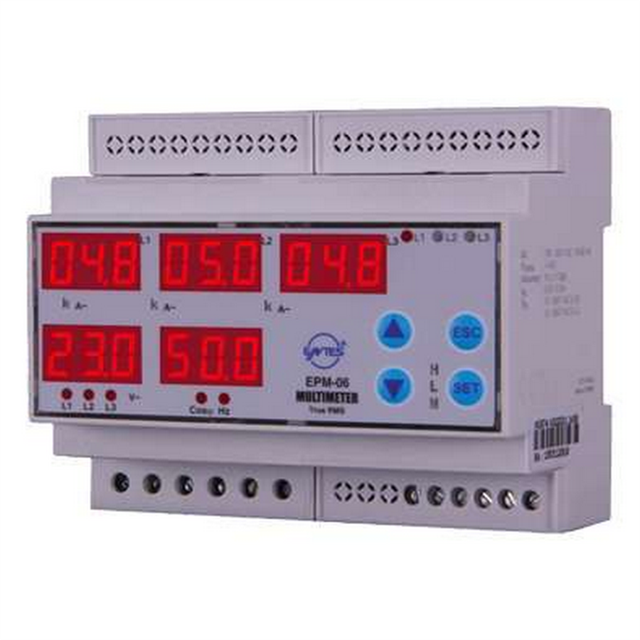 ENTES ENTM1215 EPM-06CS-DIN MULTİMETRE