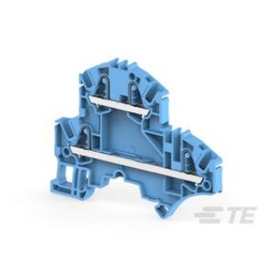 ENTRELEC ENC-1SNK705220R0000 ZK2.5-D2-BL çift katlı yaylı klemens mavi 2,5 mm²