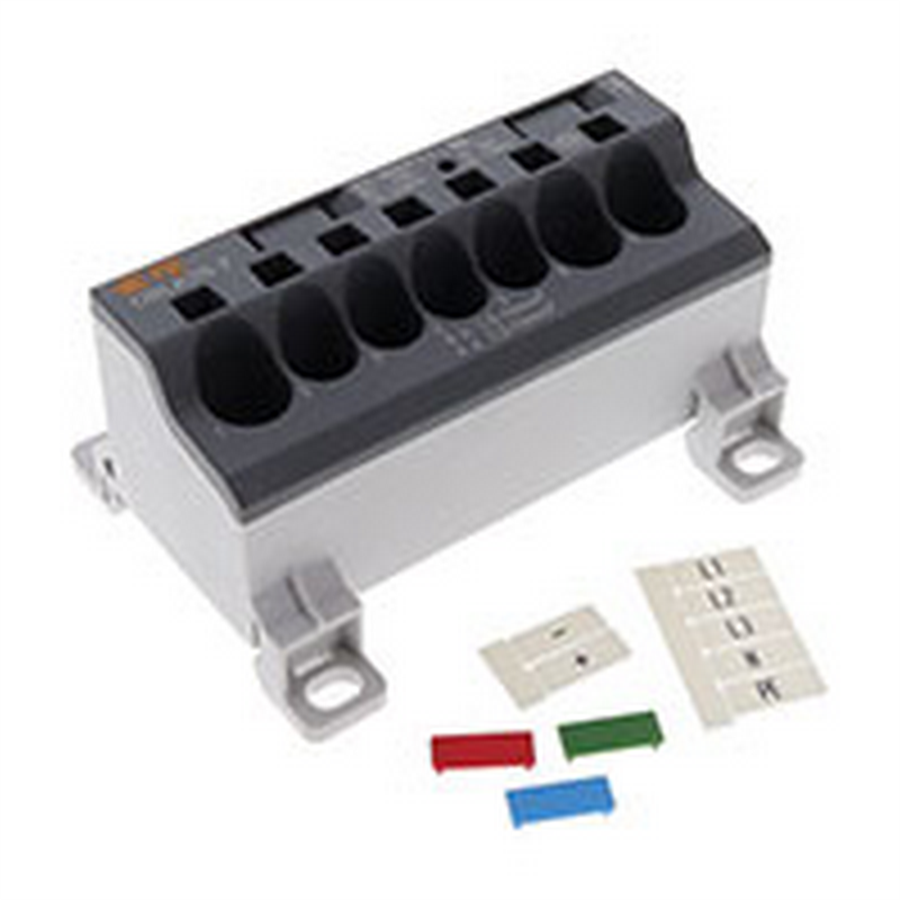 ENTRELEC ENC-1SNL407610R0000 DBLK76-7 Dağıtım bloğu push-in 76A 7 giriş (paket