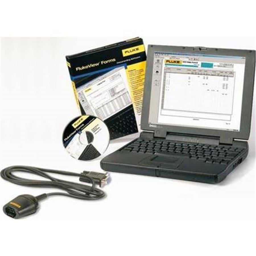 FLUKE FLK-FVF-SC2 FLUKEVIEW FORMS SOFTWARE + IR USB-CABLE (180 SERIE