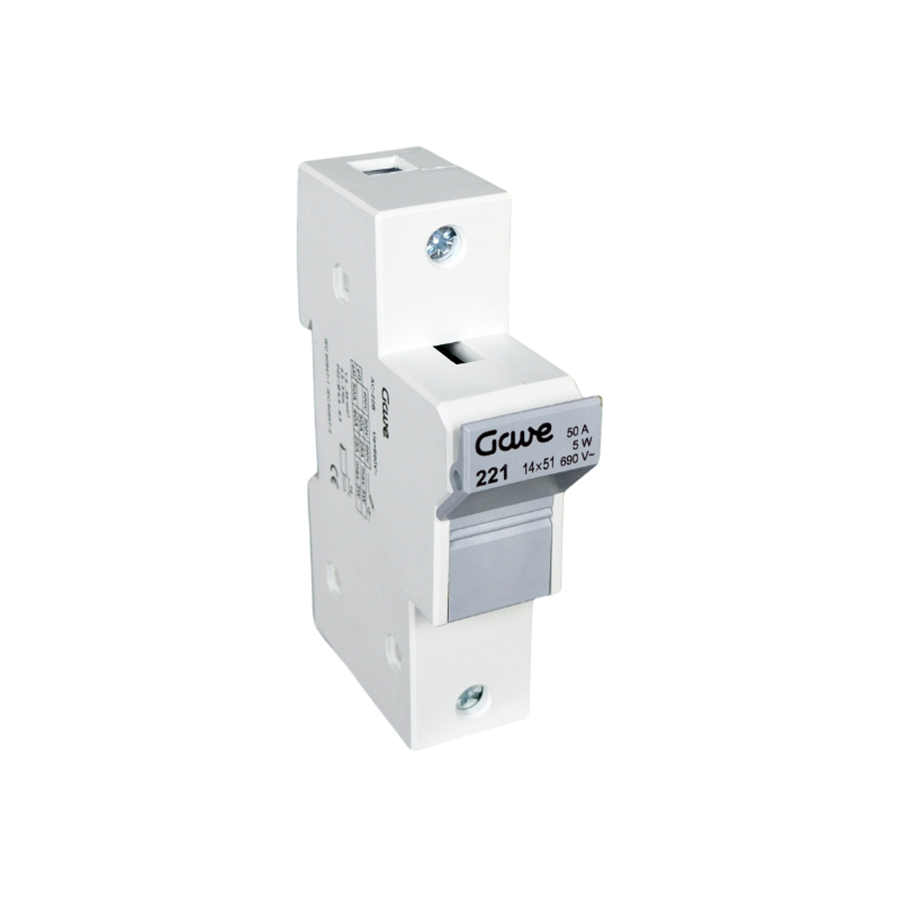 GAVE GAVE-221 1Px50A 14x51 SİLİNDİRİK SİGORTA YUVASI