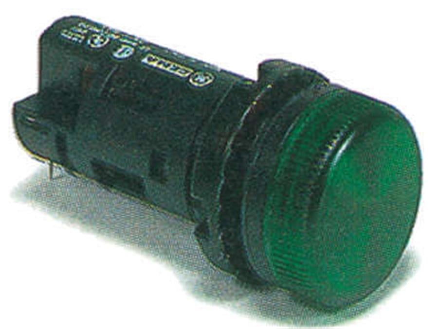 GENERAL ELECTRIC GE185822 P 9 xuvdd 0 pilot açık yeşil 120VAC