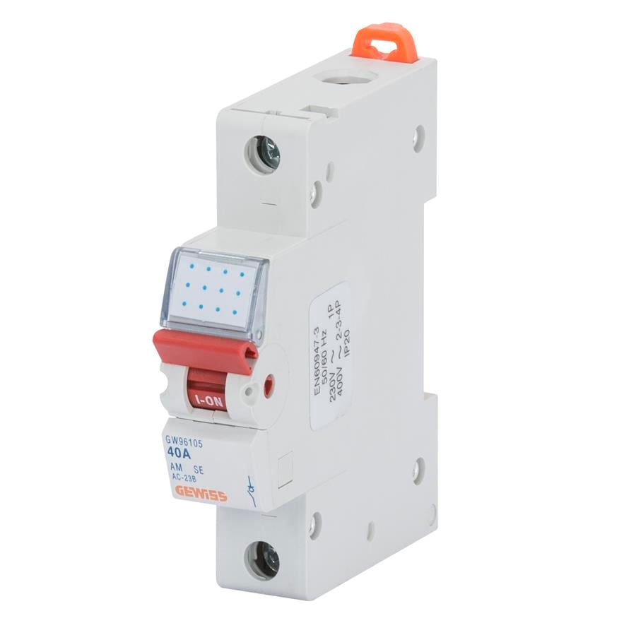 GEWİSS GW91510 RB60 serisi MCB 1P C32 6KA 1M