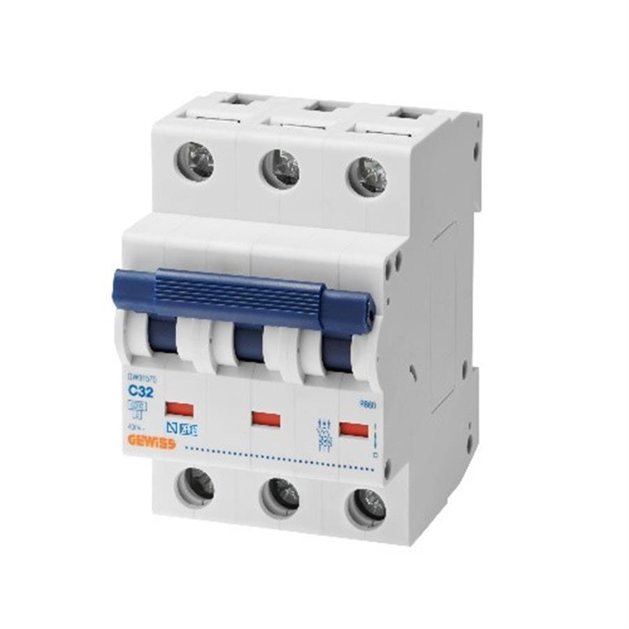 GEWİSS GW91570 RB60 serisi MCB 3P C32 6KA 3M