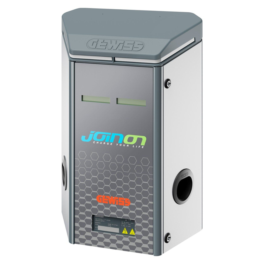 GEWİSS GWJ3002R WB ICON RFID 7,4 kW T2S IP55 ARAÇ ŞARJ İSTASYONU