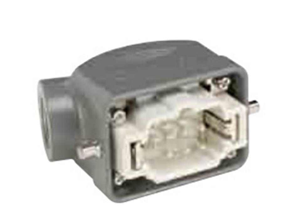 GW CONNECT KLEMSAN-706 450 MFG 06 EG 6P+T (PG 16) Eğik Girişli Fiş Gövdesi Me
