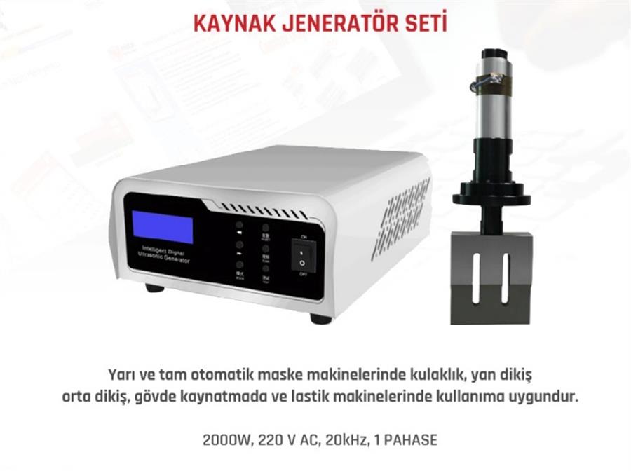 IDEC MHT00000366 ULTRASONIC KAYNAK JENERATÖR SETİ