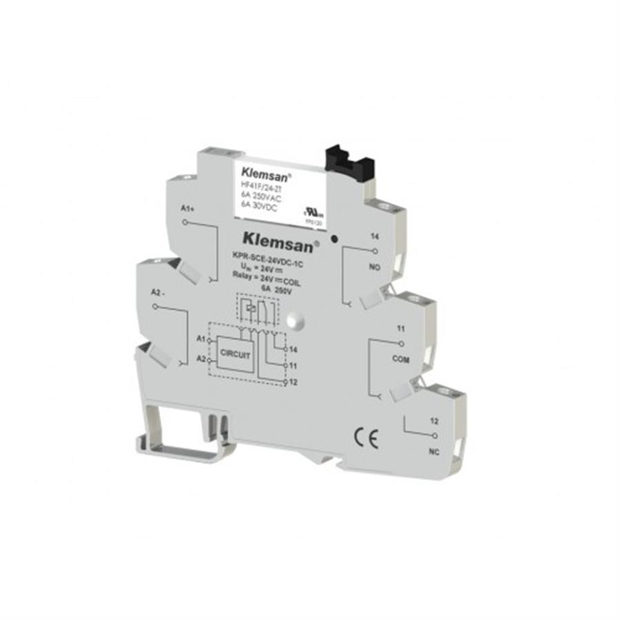 KLEMSAN KLM270814 KPR-SCE-24VDC-1C RÖLE SETİ