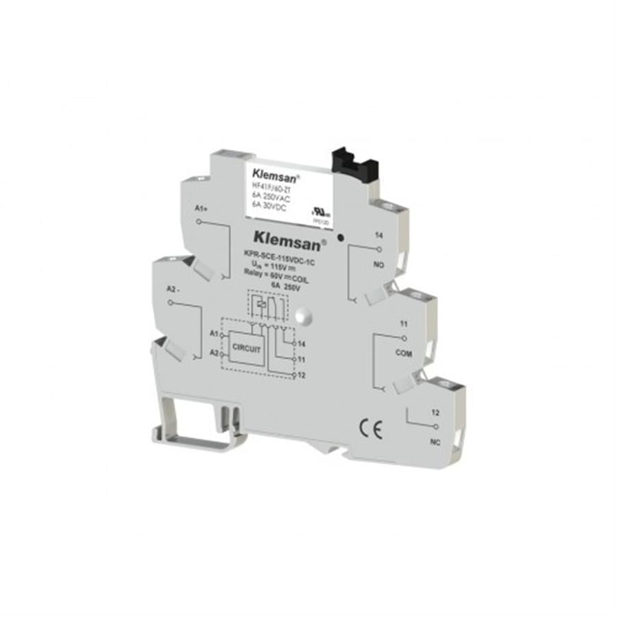 KLEMSAN KLM270844 KPR-SCE-115VDC-1C RÖLE SETİ