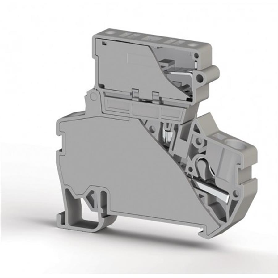 KLEMSAN KLM307289 PYK 4S (5X25) GRİ SİGORTALI KLEMENS